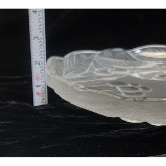 Vintage Mikasa Frosted Crystal Serving Platter - Picture 5 of 10